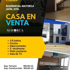 RESIDENCIAL MAYORCA. LEÓN, GTO.